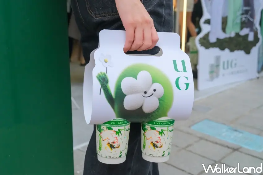 ▲UG樂己全新可愛IP「UU」在中山南西門市亮相。（攝影：張人尹）