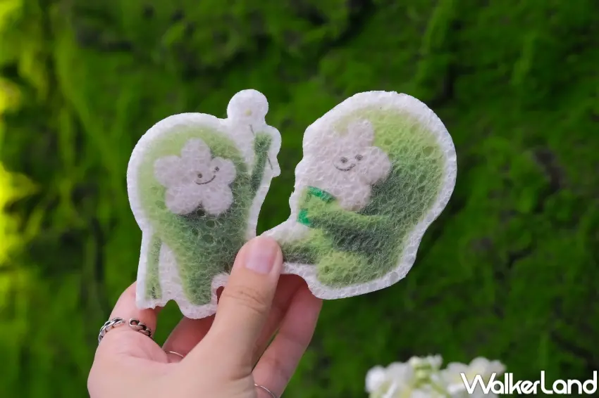 ▲UG可愛IP周邊小物，UU 愛乾淨洗碗擦。（攝影：張人尹）