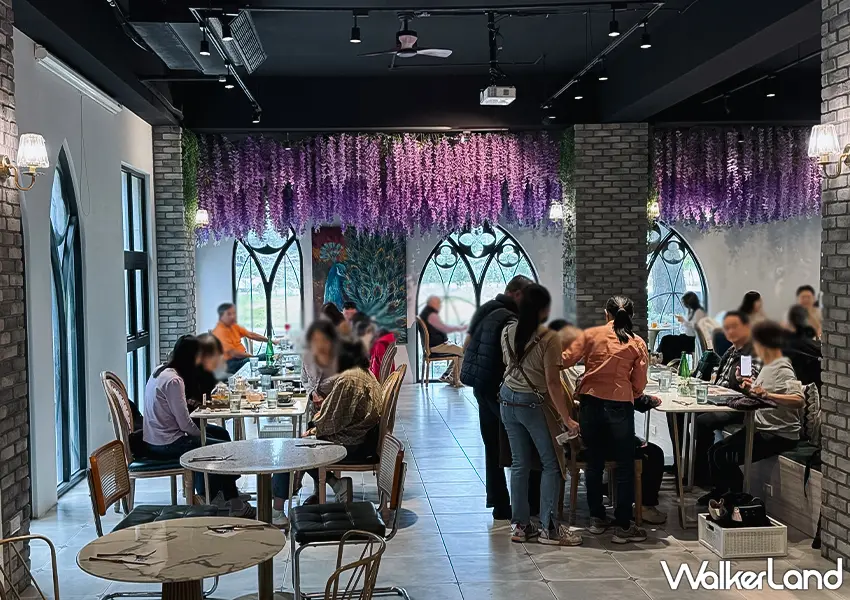 ▲桃園景觀咖啡廳推薦!邸家咖啡 宛如踏入歐洲城堡,桃園必拍景點在這。