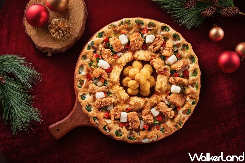 ▲必勝客豪華聖誕大餐即日起在PK APP獨家開賣,粉絲快把握時間訂購。