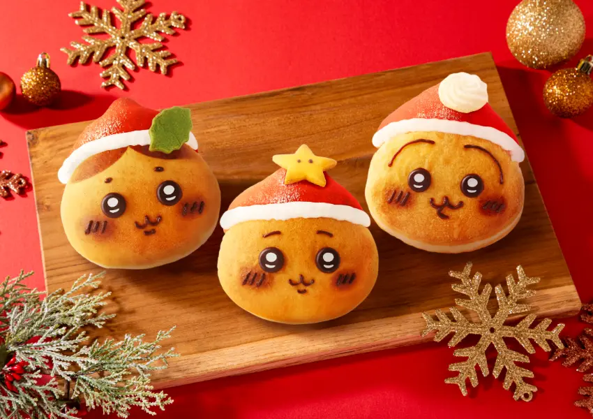 ▲東京聖誕節必買伴手禮!吉伊卡哇烘焙坊 聖誕節限定麵包超Q,年底來日本別錯過。