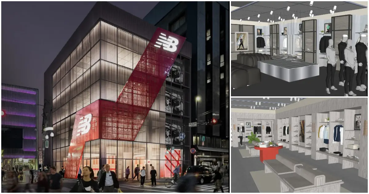 大谷翔平專區藏在這家店，New Balance原宿店重新裝潢歸來，全球僅3家的旗艦店規格，4層樓逛到爽。