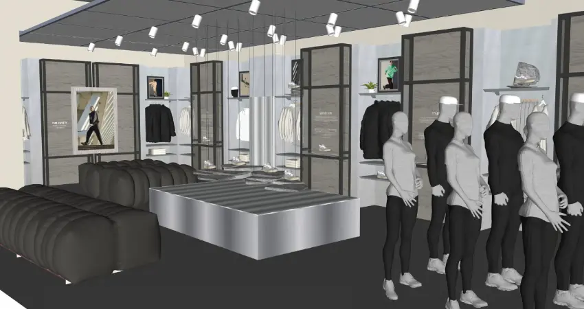 ▲一樓手扶梯對面的「Ohtani Shop」專門展售大谷翔平簽名系列「The Ohtani Signature Collection」。