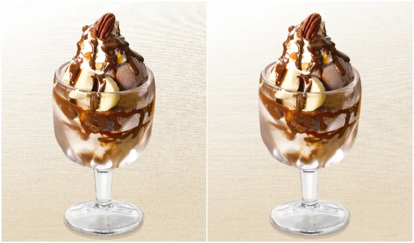 ▲比利時冰淇淋搭配高可可比例的苦甜巧克力醬。