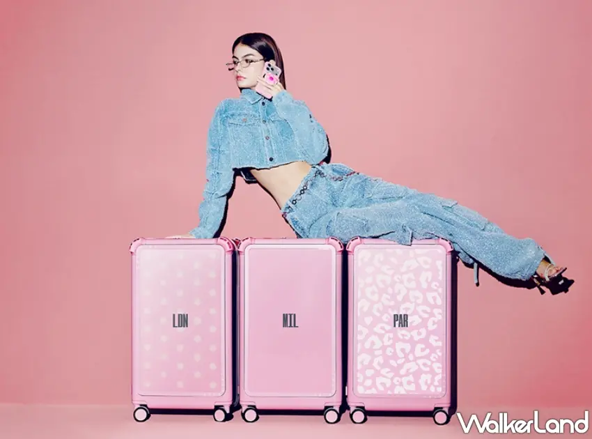 ▲CASETiFY 讓行李箱和配件成為旅行的完美搭檔,化身行動衣櫃隨時都能漂漂亮亮出發