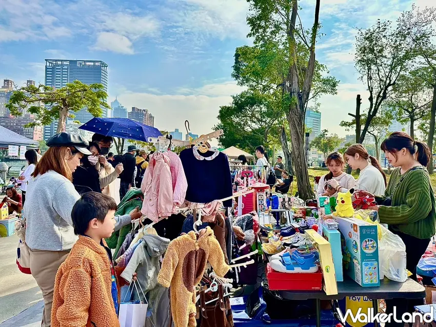 ▲高雄週末親子旅遊首選 2024小樹市集回歸愛河結合文創手作與聖誕生活節