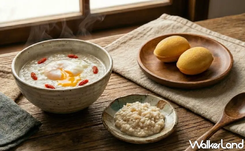 ▲嚴選協興蛋業生食級土雞蛋製作的「酒釀蛋包」,半熟蛋黃流出與蔡萬興招牌酒釀完美融合,是冬至最暖心的滋味