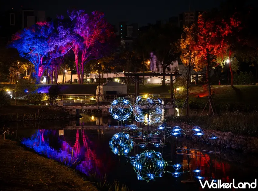 ▲2025東興圳光藝節:一閃一閃亮晶晶 林書瑜-水月銀灣