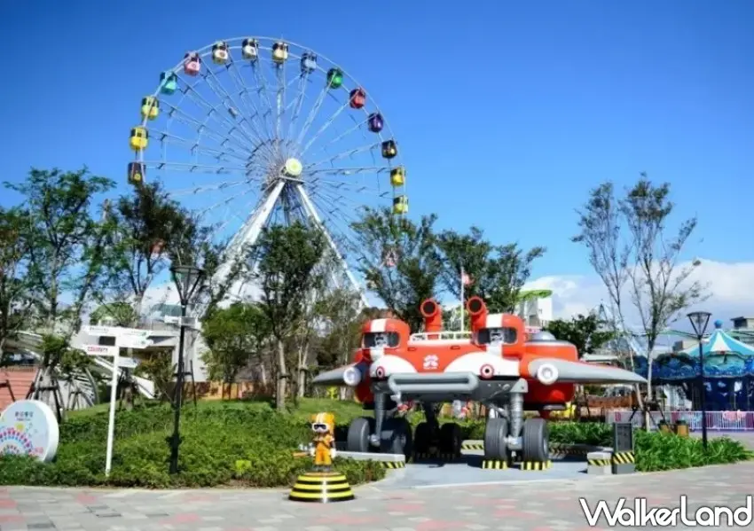 ▲兒童新樂園「出口音樂節」 現場規劃餐車美食、趣味闖關與多項品牌抽獎活動。