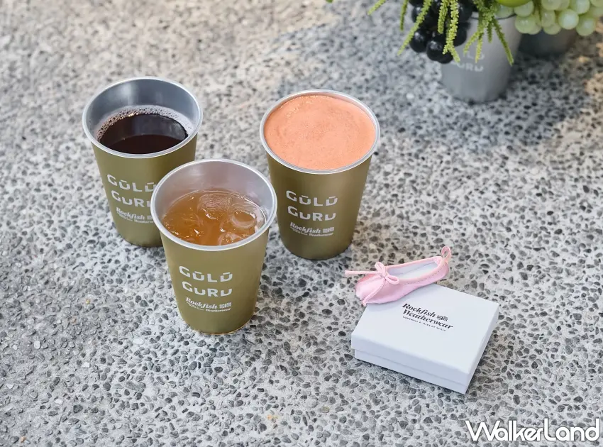 ▲GŪLŪ GURU x Rockfish Weatherwear 聯名調酒