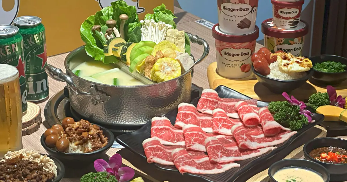 肉之間開到古亭！420元自助火鍋吃到飽，免費再升級酒牆無限喝。