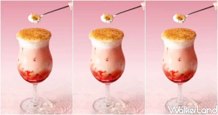 ▲老賴茶棧烤糖奶蓋系列,脆片搭配濃厚奶蓋。