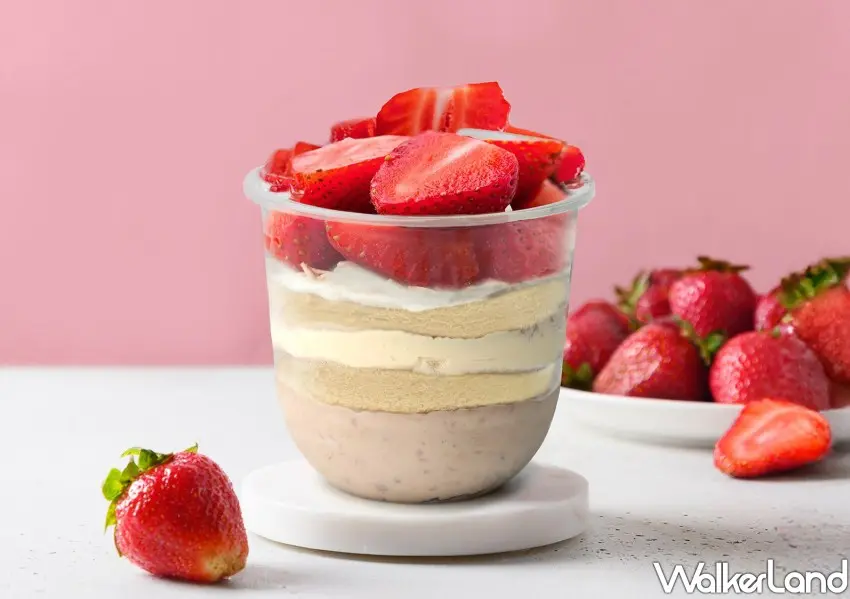 ▲以「辦公室救星」為靈感，推出療癒系「草莓杯杯」每日限量開賣。