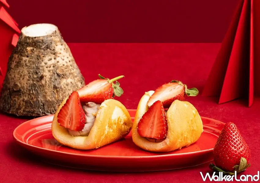 ▲食芋堂草莓半芋燒、草莓芋大福、草莓芋泥球等期間限定回歸。