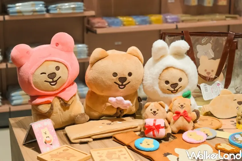 ▲勾卡KKOTKA快閃店以吃播秀大型裝置呈現角色日常,關東煮與零食場景讓拍照畫面更有故事感。(攝影:張人尹)