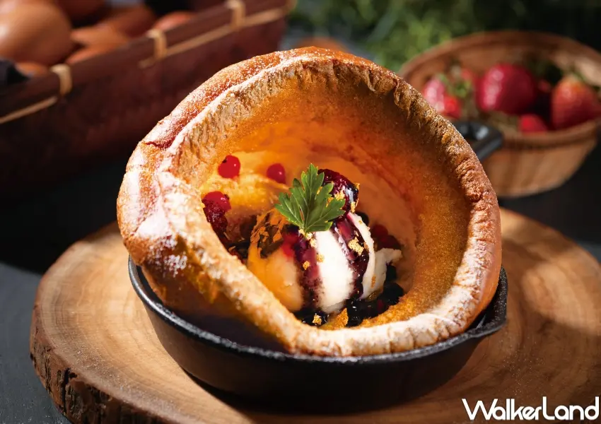 ▲Engolili 英格莉莉開幕推出限量「鐵鍋鬆餅兌換券」，多波優惠一路吃到年底。