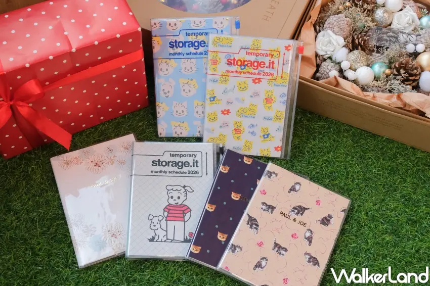 ▲博客來2026手帳推薦Mark’s✕OSAMU GOODS聯名款,實用又可愛(攝影:張人尹)