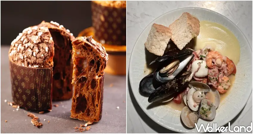 ▲歐洲聖誕節必吃「潘納朵尼」在東方聖誕節也有。