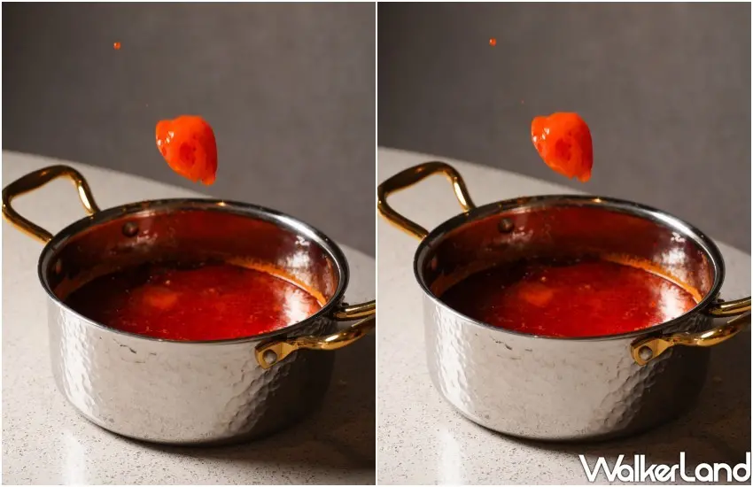 ▲海底撈個人火鍋「海嶼鍋物」將推出8款鍋底,其中包括經典「麻辣血旺豆腐鍋」。