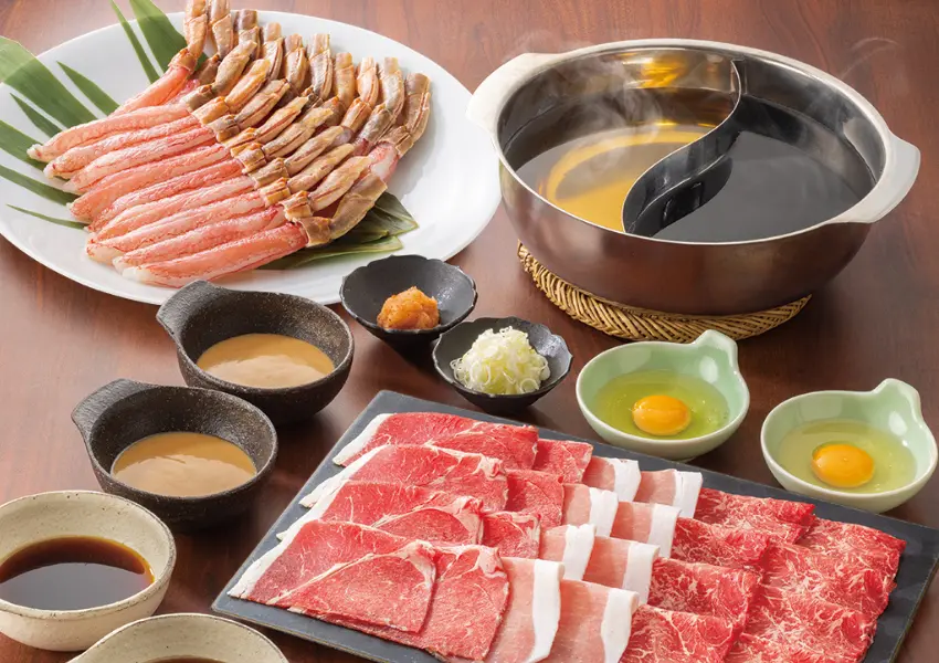 ▲涮乃葉螃蟹吃到飽！Threads爆紅日本必吃美食，不用撥殼、狂嗑松葉蟹趁現在。