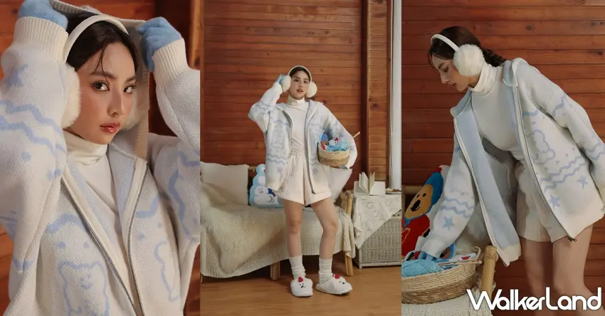 ▲本次以更豐富的刺繡工藝與精緻印花呈現「Snow in Marshville」的雪地童話歡樂畫面