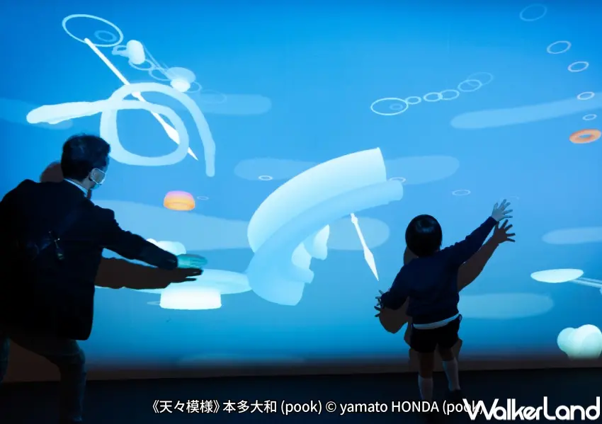 ▲日本光影魔法美術館首次來台！在中正紀念堂打造大型沉浸式光影互動展。