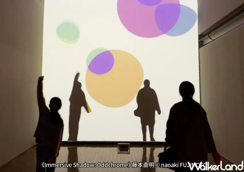 ▲台北沈浸式展覽！集結10多項首次亮相的光影互動作品，打造親子魔法空間。