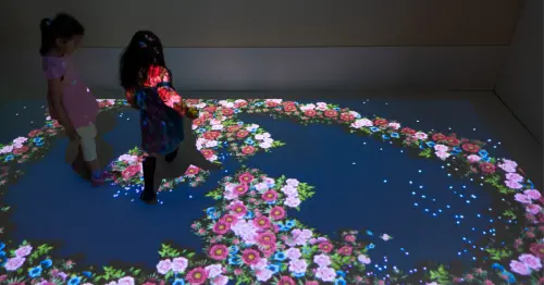 日本超人氣光影展來台！台北升級版光影魔法美術館展，沈浸式光影互動開玩。