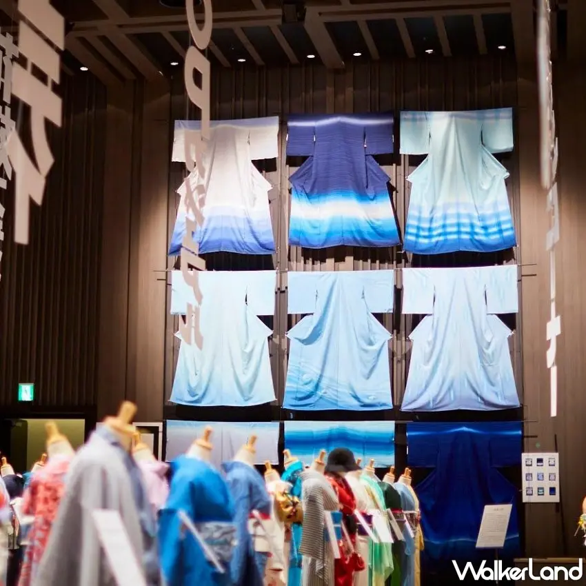 ▲活動現場展示白無垢、色打掛、紋付袴等日本婚禮禮服，呈現充滿祈福意涵的傳統美學