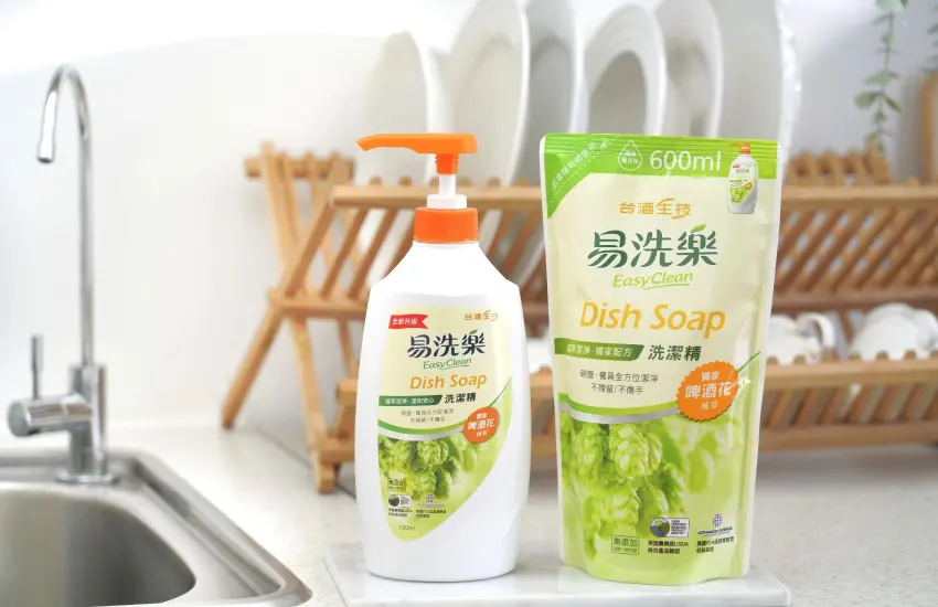 ▲台酒生技易洗樂洗潔精 好沖好洗