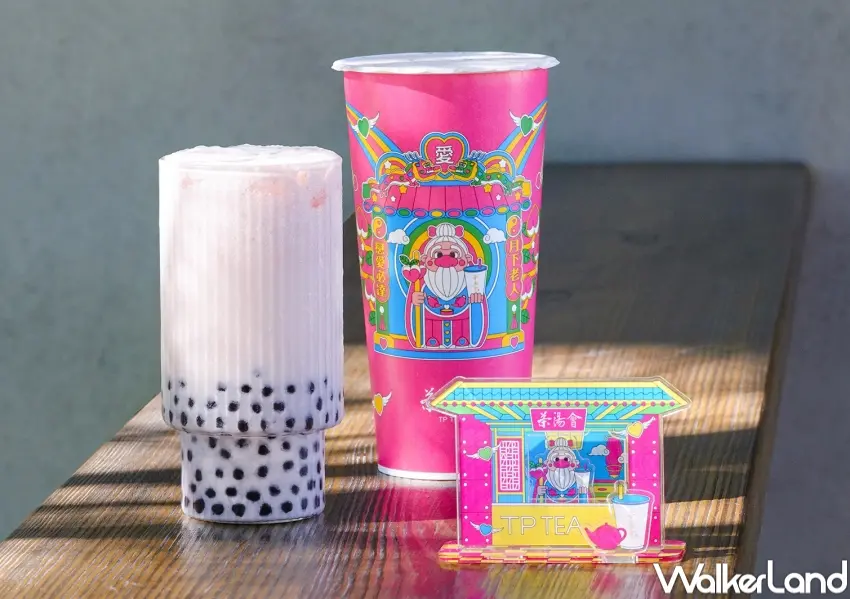 ▲茶湯會聯名神明杯以插畫呈現祝福意象,將民間信仰融入日常飲茶情境。