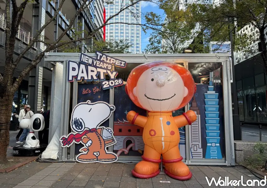 ▲史努比台北跨年快閃店於即日起至2026年1月18日限定，免費入場。(攝影：編輯 鄭雅之)