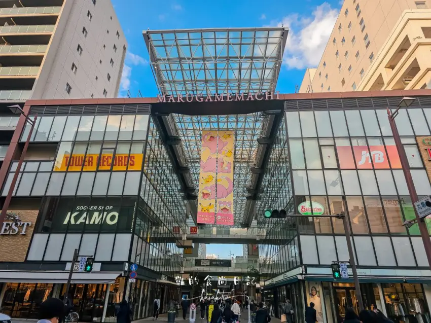 ▲高松最熱鬧的生活核心,逛街、買藥妝、吃甜點都超方便