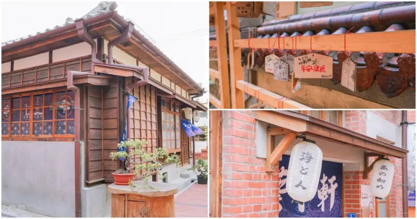 ▲來去派出所住一晚！梧棲文化出張所以紅磚木造建築、寫滿祈願的繪馬牆，打造出最獨特的日式住宿體驗。