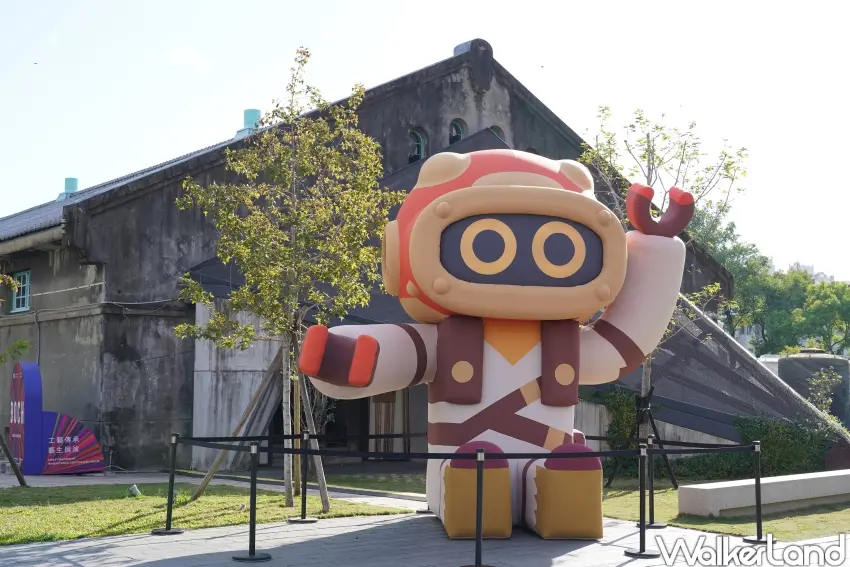 ▲▲五月天公仔進駐台中文化創意園區。（攝影：楊婷雅）