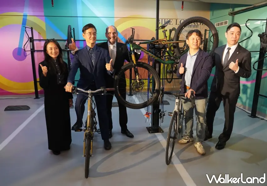 ▲臺中勤美洲際酒店推出《騎遇流光》跨界住房專案。（攝影：楊婷雅）