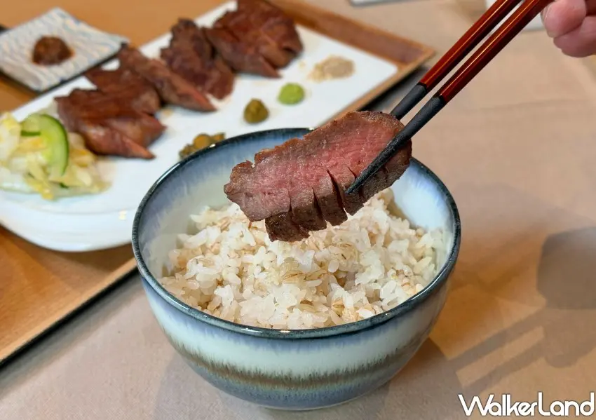 ▲炭燒牛舌定食「牛舌佑介」共推出14款套餐。(攝影:編輯 鄭雅之)