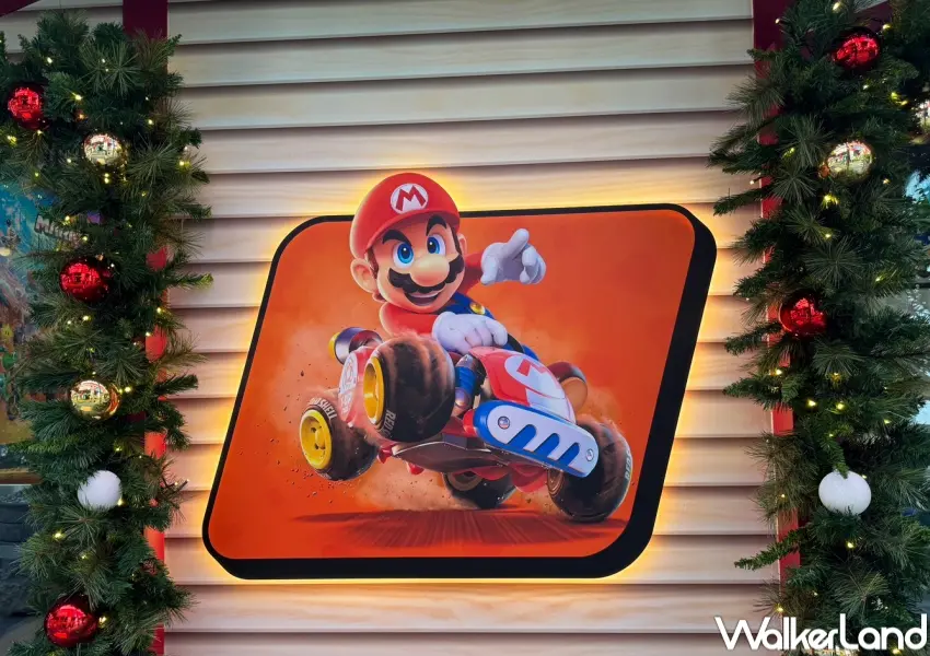 ▲Nintendo Switch 2 冬季同樂會推出滿額兌換活動，參加體驗或拍照即可取得消費兌換資格。（攝影：鄭雅之）