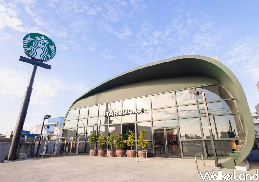 ▲星巴克鹿港門市重新回歸開幕，推出滿額贈優惠。