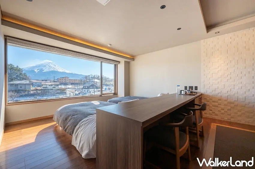 ▲「富士山景觀溫泉旅館大池飯店」以無死角富士山絕景奪下樂天旅遊富士山景觀人氣溫泉旅館排名第一名