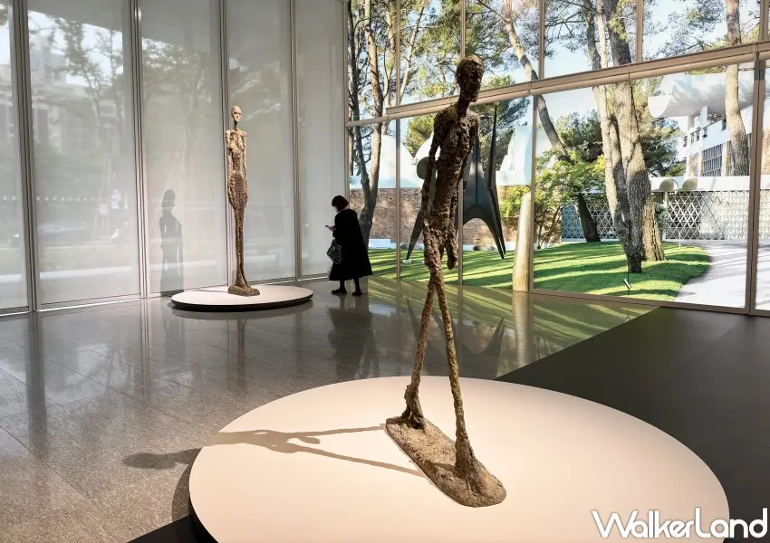 ▲最新信義區展覽一次展出三位20世紀最具代表性的現代雕塑與藝術大師。(攝影：鄭亦庭)