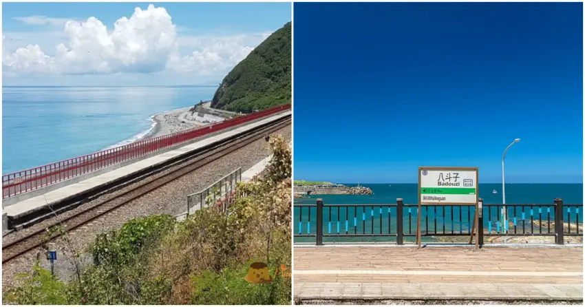 ▲八斗子車站的零死角蔚藍、多良車站的遼闊海景，都是無需濾鏡的絕美海線風光。