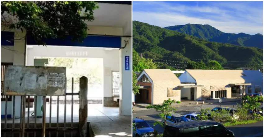 ▲崎頂車站的空間隨著光影變幻，展現愜意又舒心的氛圍；富里車站簡約的米白穀倉建築，則巧妙融入花東縱谷的盎然綠意之中，兩處皆是能讓旅人放慢腳步的療癒地標。