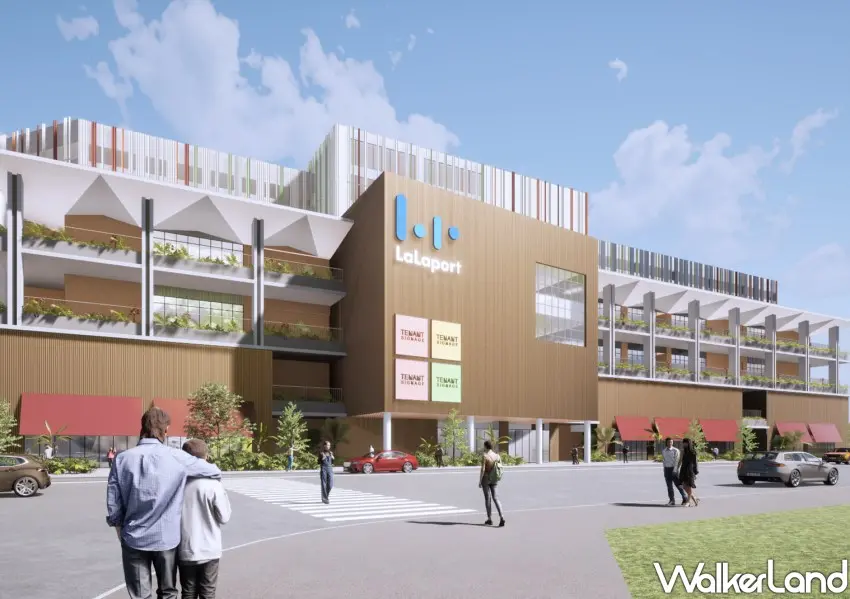 ▲LaLaport高雄落腳鳳山，規劃270店舖進駐。