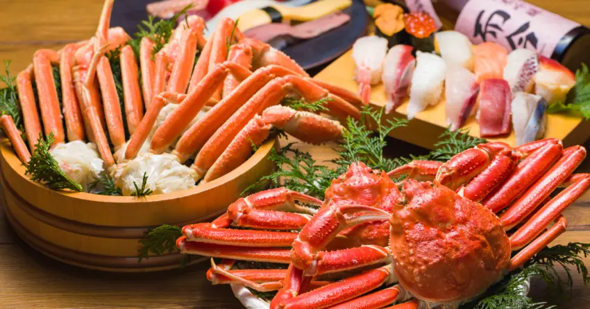 東京松葉蟹吃到飽！FUJIYAMA TOKYO 狂嗑海膽壽司、鮪魚大腹，連吃2小時超過癮。