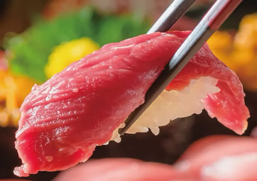 ▲東京松葉蟹吃到飽！FUJIYAMA TOKYO 狂嗑海膽壽司、鮪魚大腹，連吃2小時超過癮。