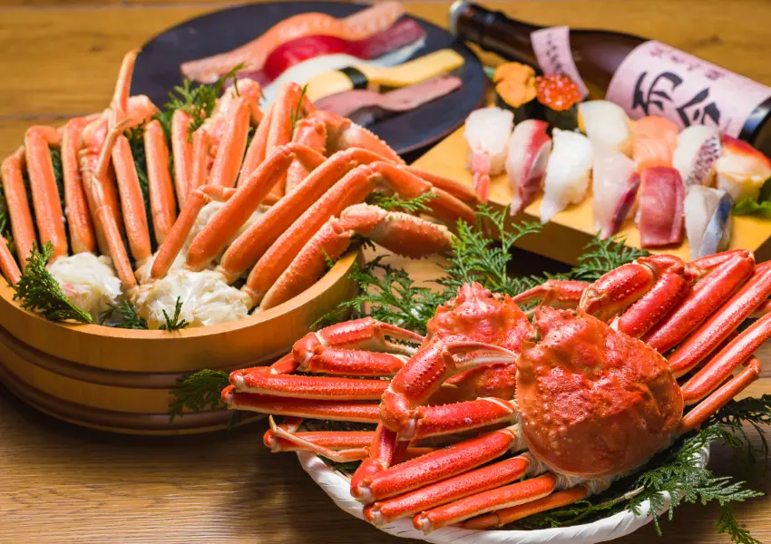 ▲東京松葉蟹吃到飽！FUJIYAMA TOKYO 狂嗑海膽壽司、鮪魚大腹，連吃2小時超過癮。