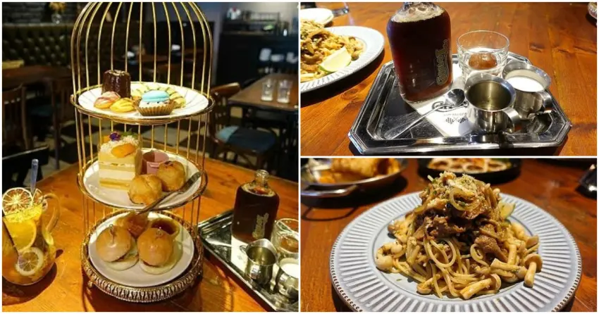 ▲別以為Ton Up Café只有帥氣裝潢可看，餐點實力更是不容小覷！從超好拍的英式鳥籠下午茶、香醇咖啡到用料實在的義大利麵，每一道都是滿足視覺、味覺的雙重饗宴。