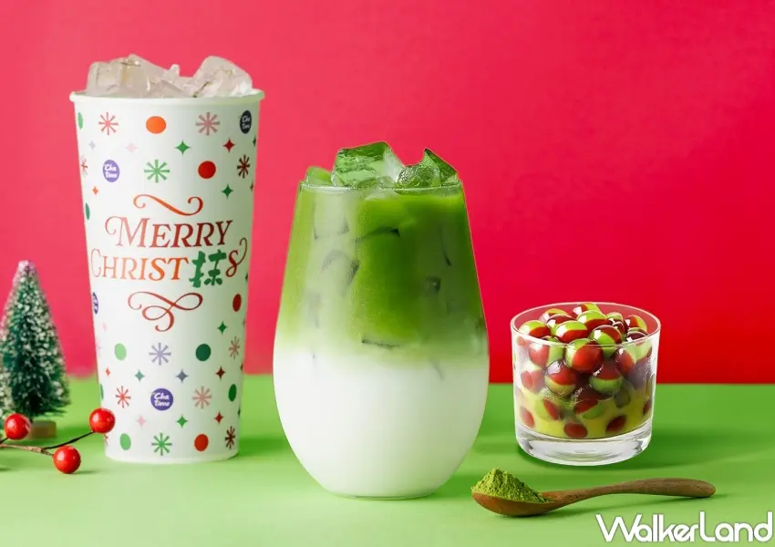 ▲日出茶太靜岡抹茶系列冬季升級回歸，雙色抹茶紅豆Q湯圓與紫薯雲頂奶蓋同步登場，主打抹茶紅豆湯圓拿鐵，冬至限定風味一次喝到。