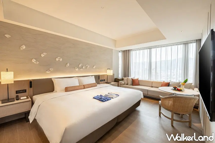 ▲北投晶泉丰旅推出「從心．澄淨」兩天一夜住房專案，兩人同行入住每晚10,230元起即可入住泉源客房，享受白磺泉療癒與冬季藝旅體驗